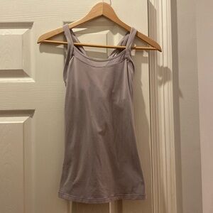 Lululemon Rally Your Heart Tank - Dark Chrome Gray size 4
